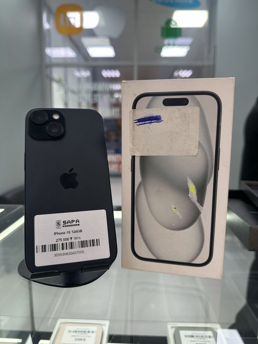 iphone 15 128gb black!