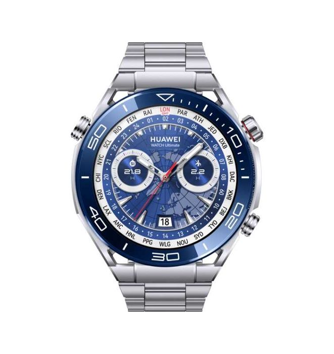 Huawei Watch Ultimate Blue Titanium, impecabil, fullbox!