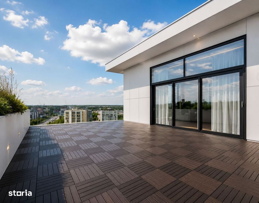 Penthouse exclusivist cu piscină privată și terasă panoramică