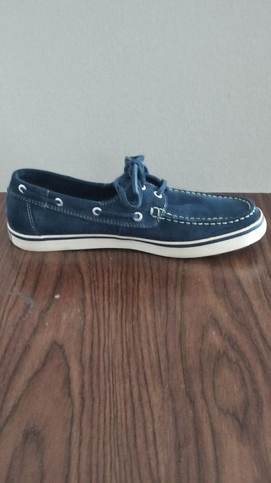 Мъжки велурени мокасини Superga