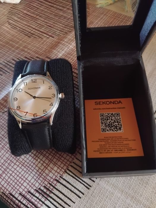 Ceas barbat  Sekonda nou cu folie