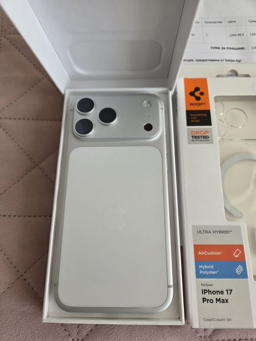 Apple Iphone 17 pro Max,256 GB ,Silver