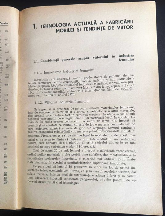 Tehnologii Moderne în Fabricarea Mobilei - Ediția a II-a (1982)