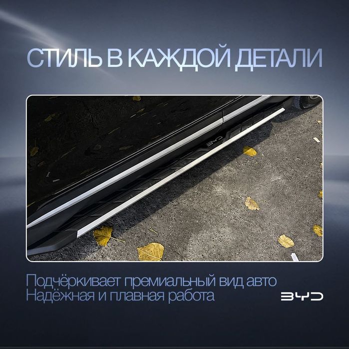 Пороги для BYD Champion