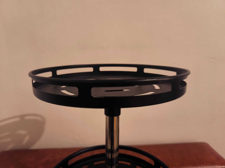 Raft cu 3 polițe rotativ