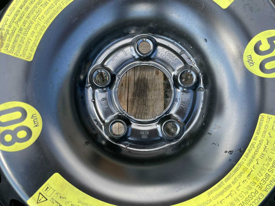 18 резервна джанта Патерица 5х112 AUDI Q5 6J et24 Vredestain 195/75