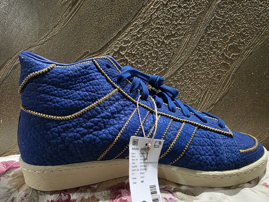 Ghete Adidas JABBAR  HI ,, Royal Blue "