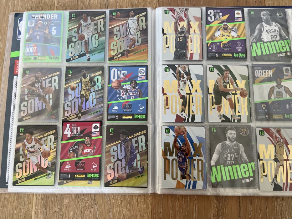 Top Class NBA Panini Cards