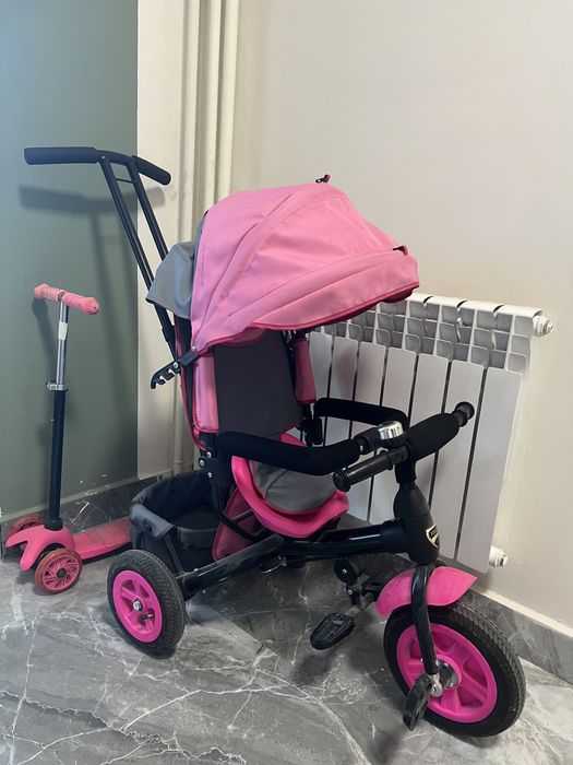 Коляска велосипед