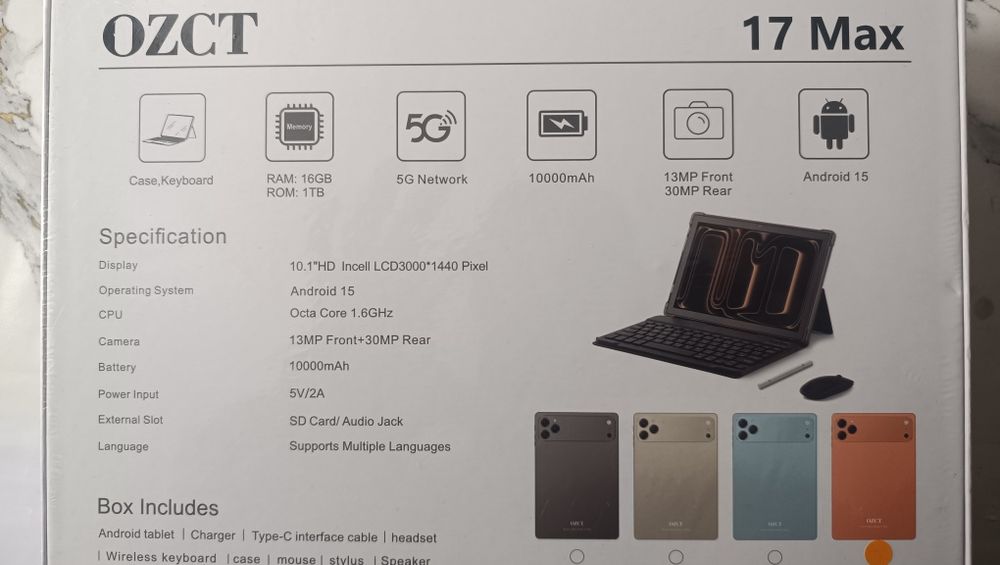 Планшет 17 Max 16 GB