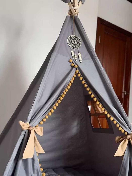 Вигвам для детей с ковриком Достака бесплотна