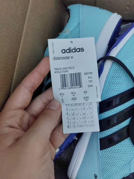 Шпайкове (обувки за писта) Adidas Distancestar W