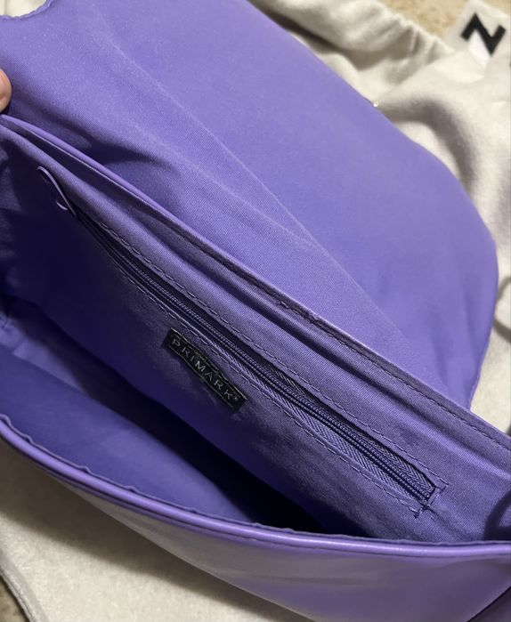 Дамска чанта лилава