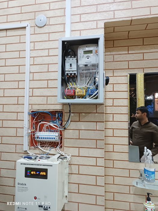 Электрик монтаж дома