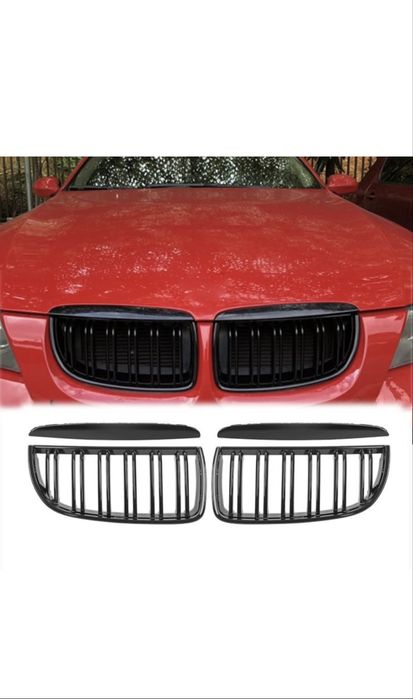 Grile centrale duble bmw E90