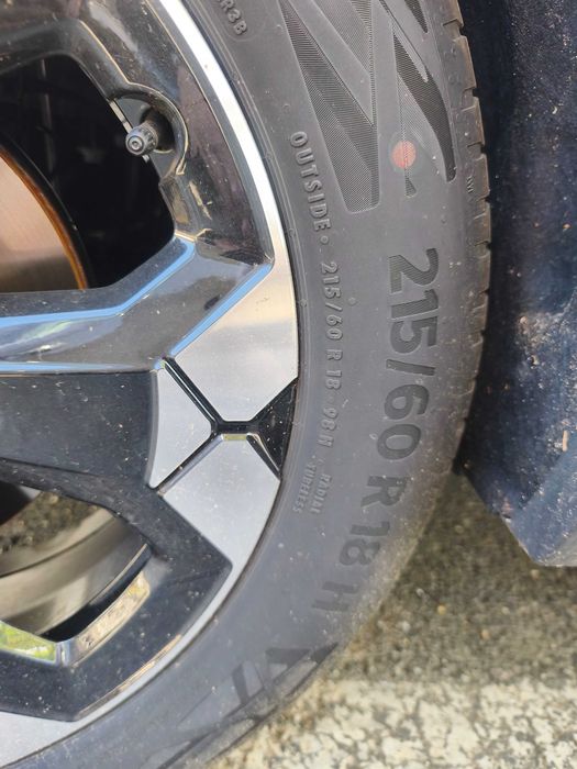 Vând 4 anvelope 215/60 R18 2026