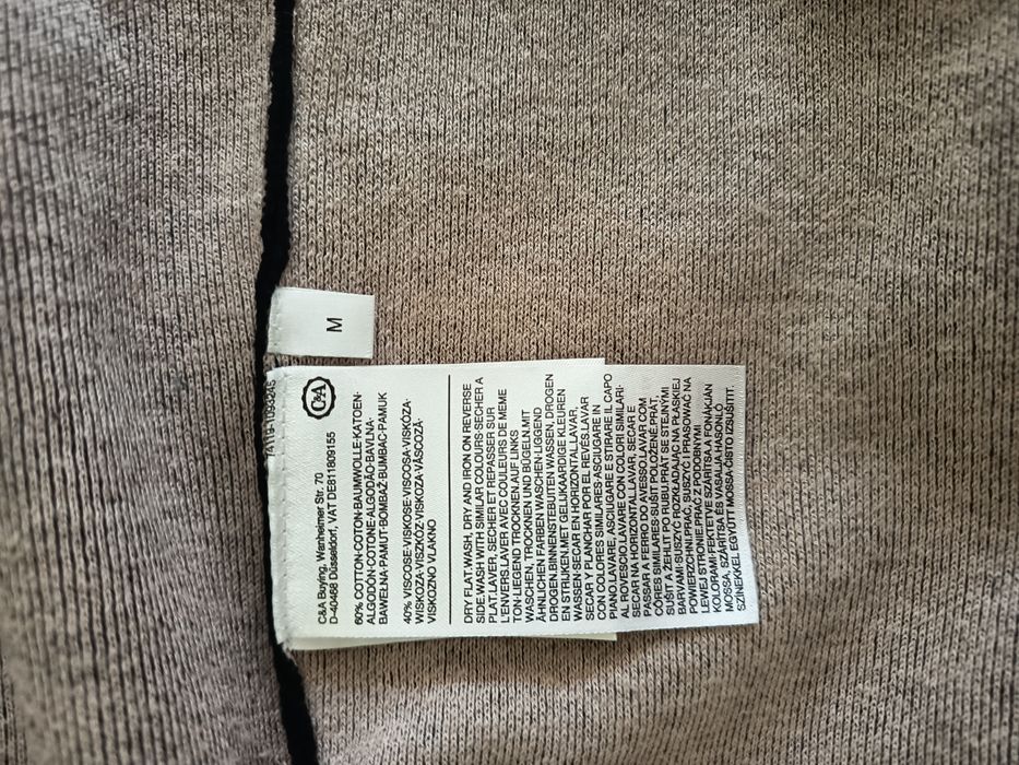Cardigan lung nepurtat mărimea M