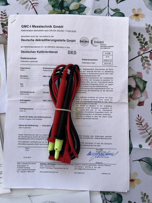 Vând multimetru profesional TRMS Gossen Metrawatt METRAHIT PRO