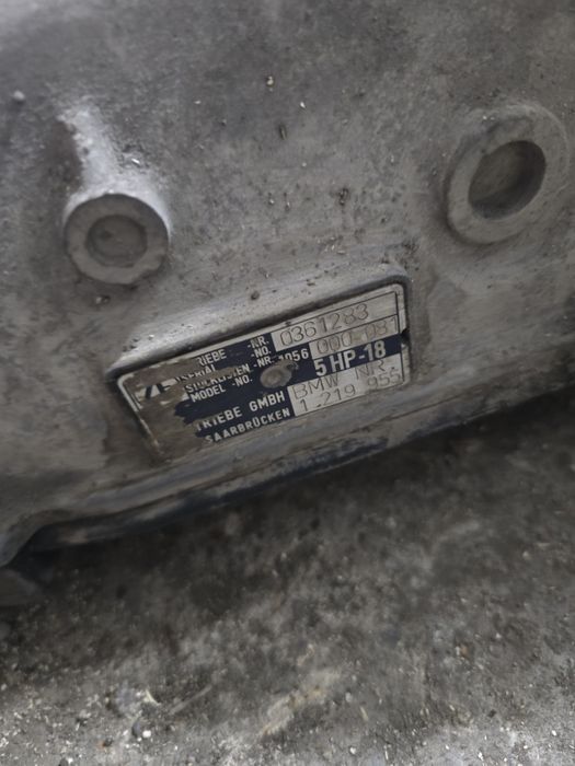 Коробка автомат е34 520. 5hp18