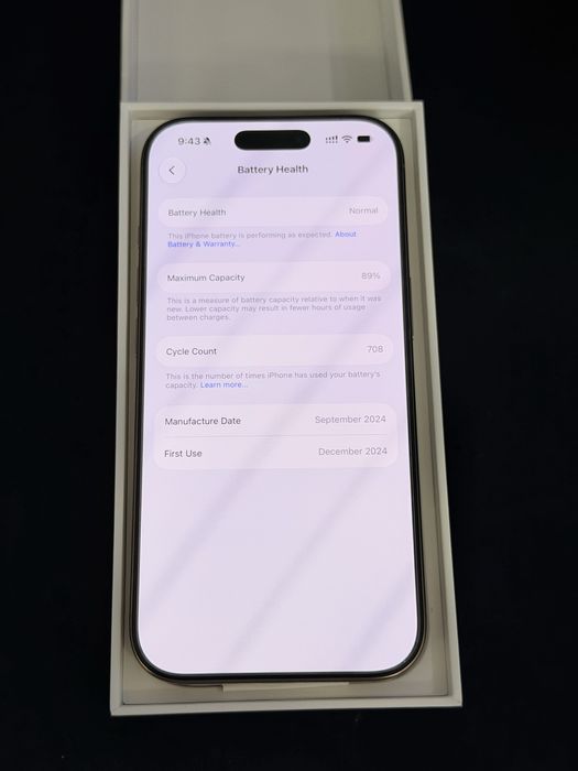 IPhone 16 pro идеал 89акб