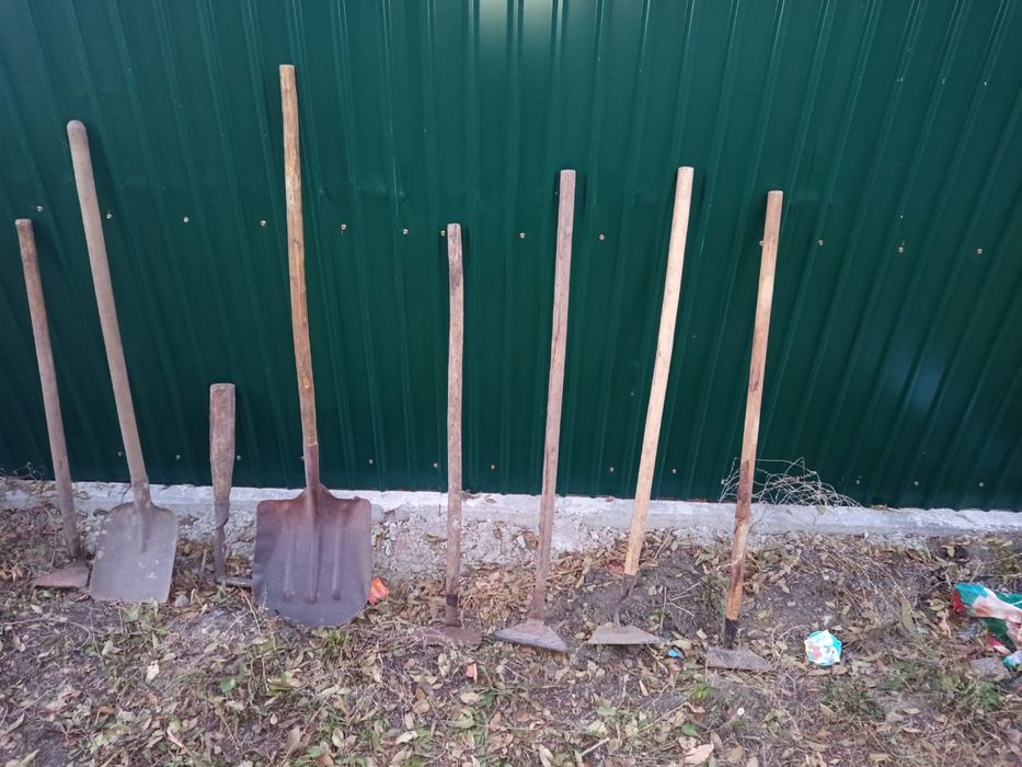 Лопаты штыковые, савковые, тяпки