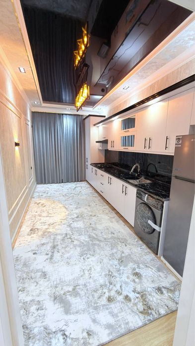 3 хонали 110м² 7-қават Манзил: Горгаз, эски Цум.