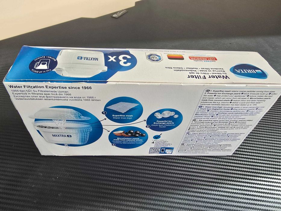 Филтри за вода Brita Maxtra Pro и Maxtra Plus в кутия по 3 броя