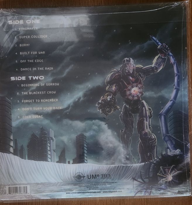 Виниловые пластинки Megadeth