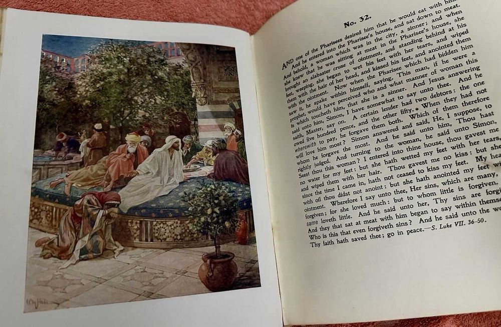 Carte The Life of Jesus of Nazareth , 1908, engleza, 80 poze Biblie