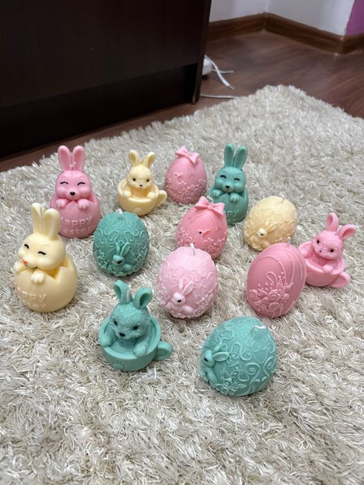 Realizate din ceara de soia 100% si parfumate !