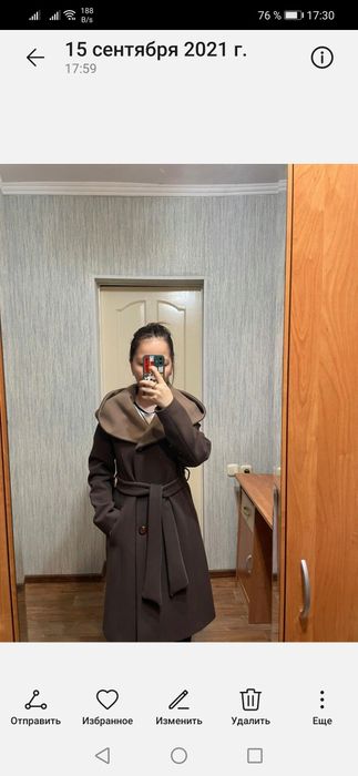 Пальто женское  кашемир