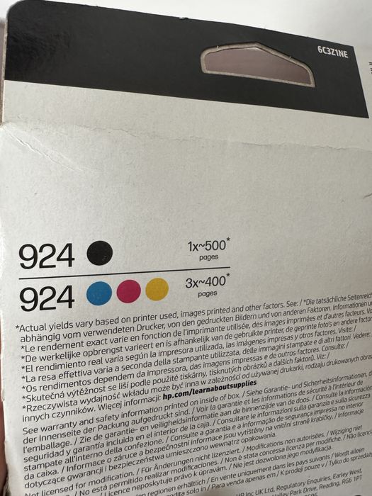 Cartuse imprimanta hp 924