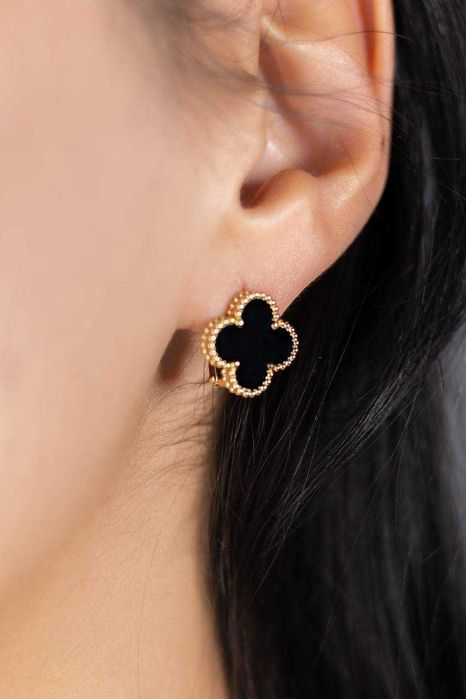 Комплект Van Cleef & Arpels Vintage Alhambra Onyx