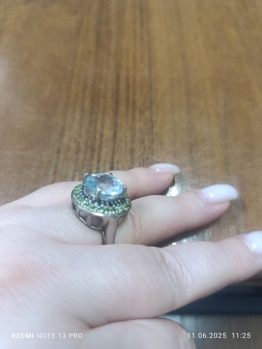 Серебряное кольцо