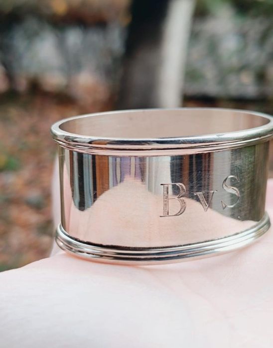 Inel Servetele argint 800 , Italia, copii