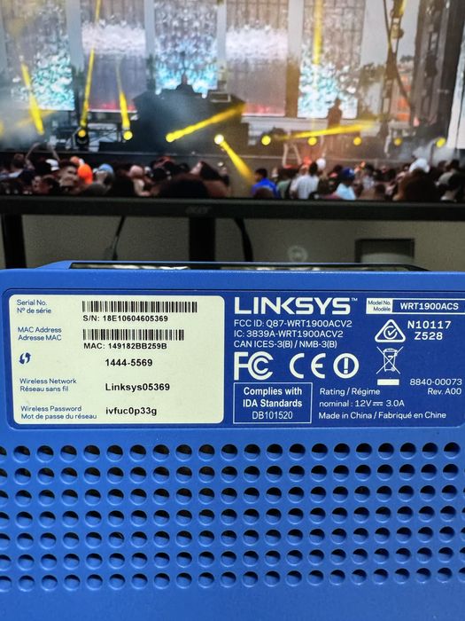 Router Linksys WRT AC1900 V2