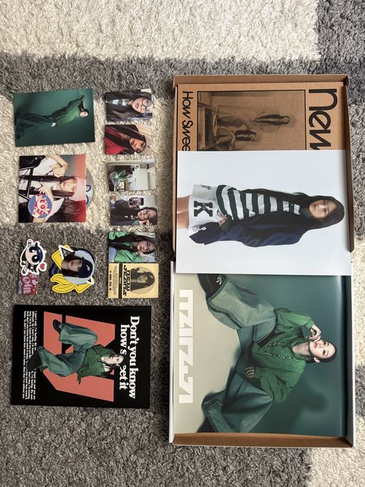 Album kpop NewJeans , Minji version cd box