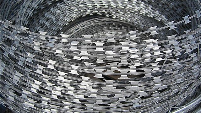 Егоза СББ, колючая проволока