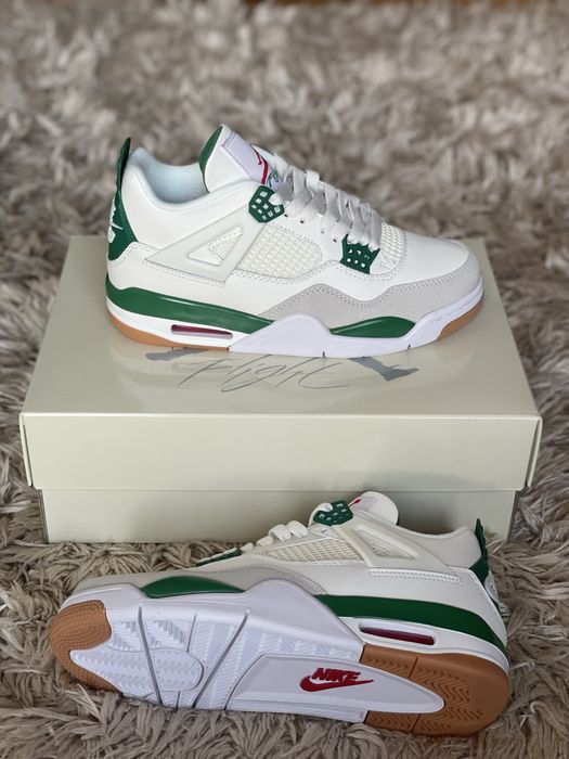 Air Jordan 4 Retro SB Pinne Green Verificare Colet