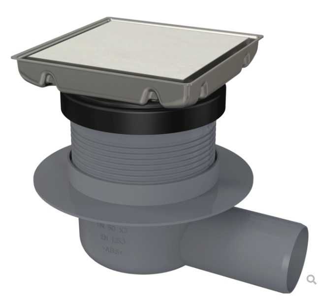 Подов сифон с двойна решетка APV140