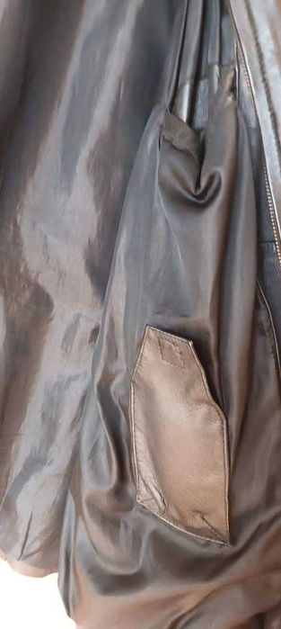 Geaca  barbatesca de piele facuta la comanda marime xxl 52-54