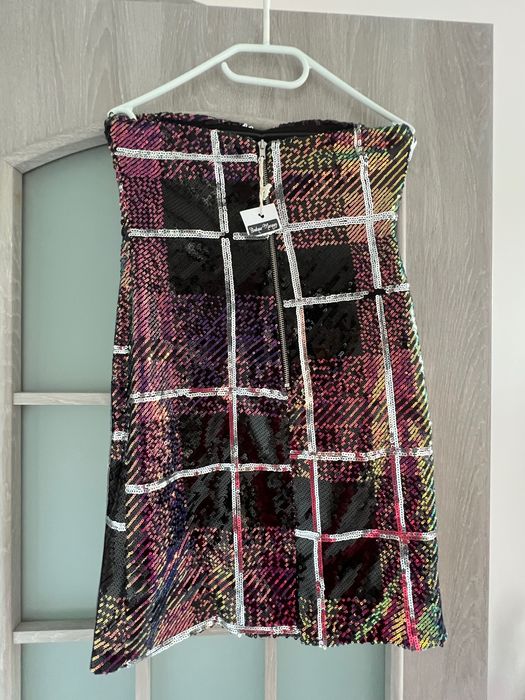 Rochie cu paiete si elastan pentru ocazii, noua, cu eticheta