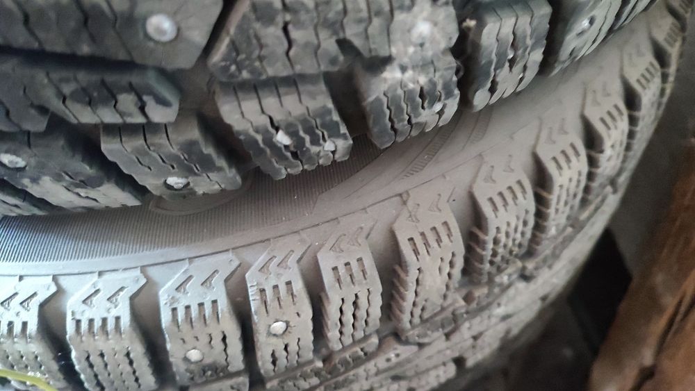 Зимние шипованные шины с дисками