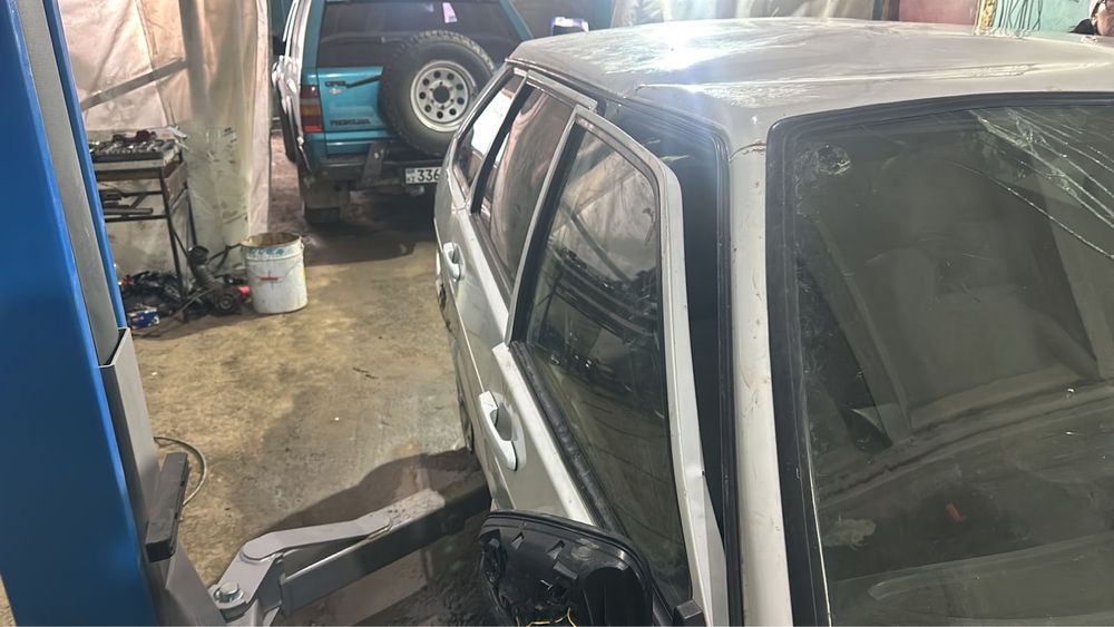 Ваз 2114 белая, чипованная