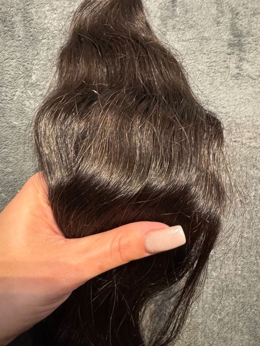 Естествена необработена коса