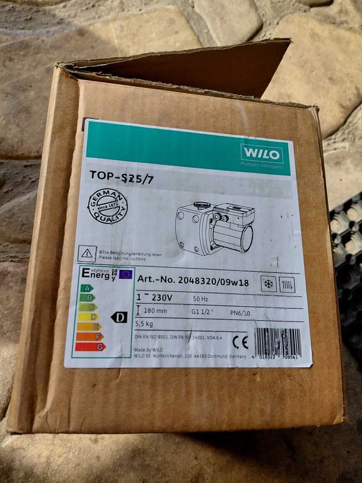 Pompa recirculare willo TOP-S25/7