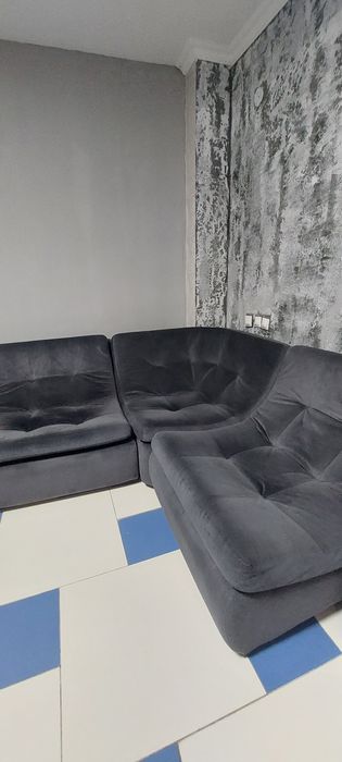 Уголок диван, цвет графит