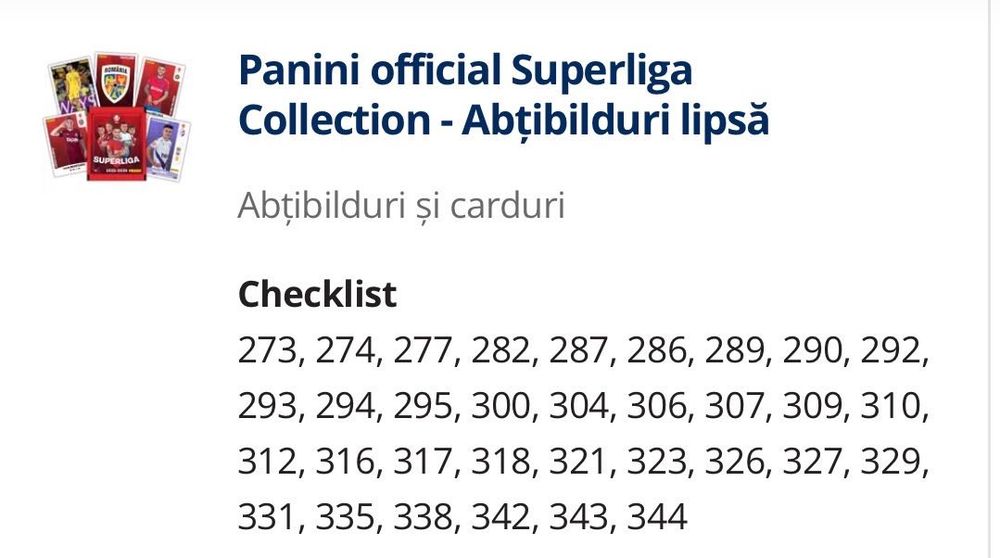 Stickere super ligă
