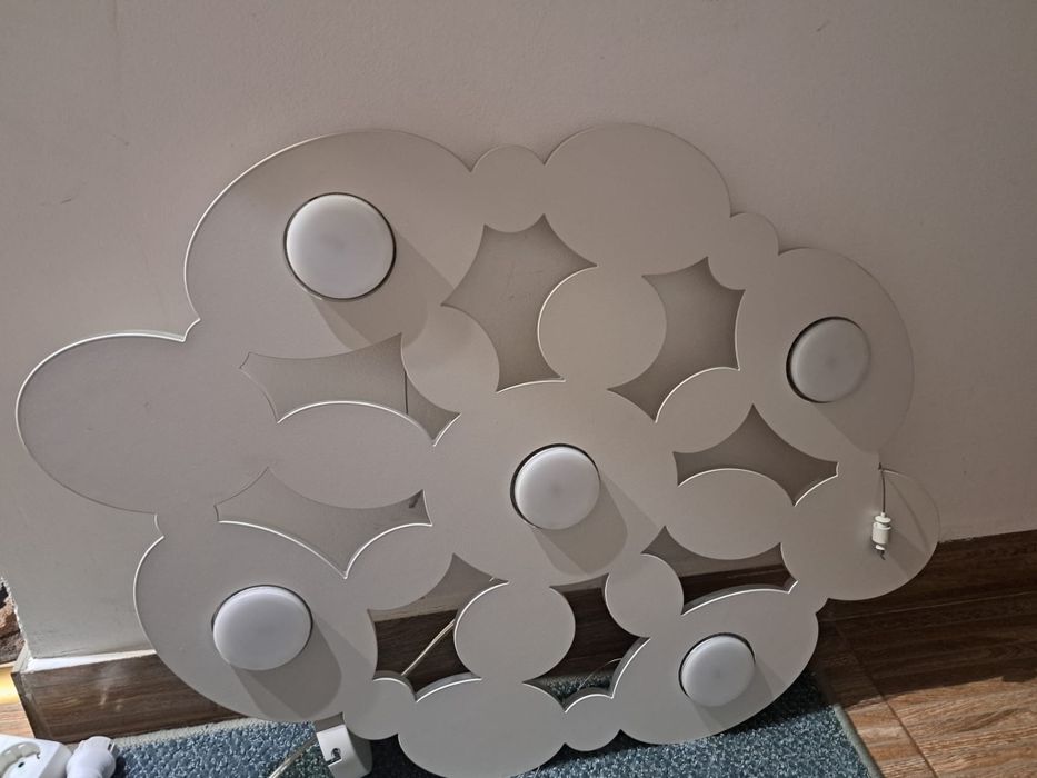 Decorațiune corp lumina candelabru lustra Toronto Bianco