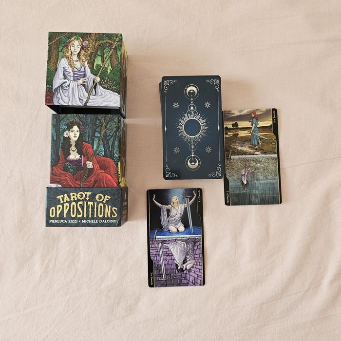 Pachet Tarot of Oppositions, nefolosit